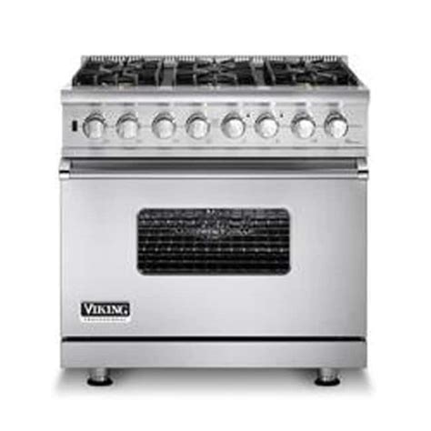 36 viking gas stove white free shipping